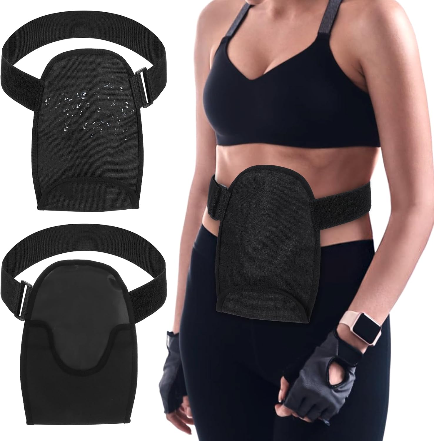 Waterproof Ostomy Bag Cover, Adjustable Washable Colostomy Pouch Cover Protector, Universal Ileostomy Supplies for Women Men