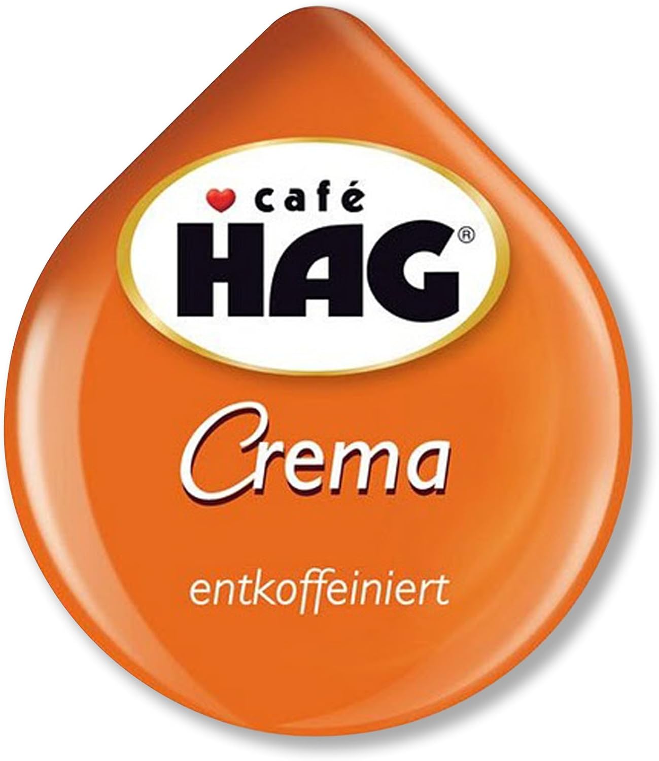 Tassimo Cafe HAG Crema Decaffeinated (pack of 5)