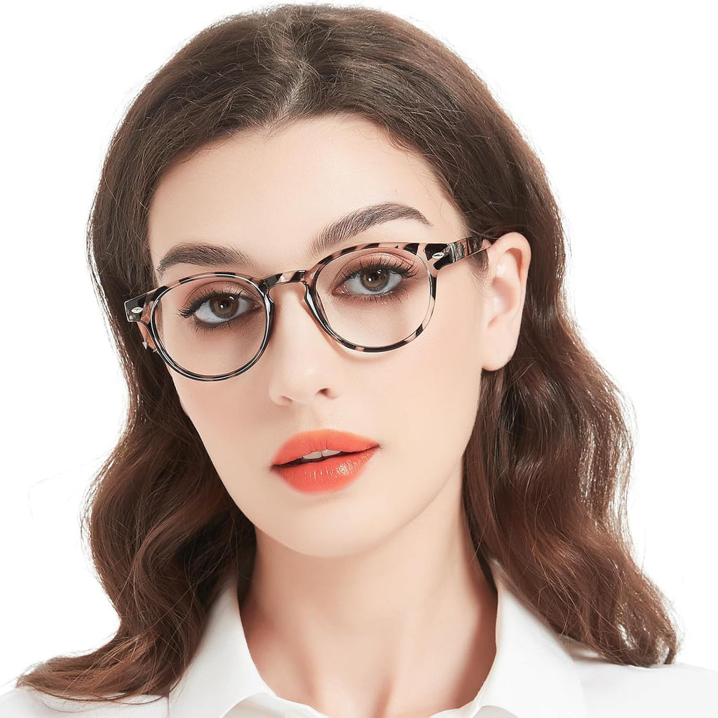 OCCI CHIARI Reading Glasses for Round Face Women Lightweight Eye Glasses Designer Readers 1.5(1.0 1.25 1.5 1.75 2.0 2.25 2.5 2.75 3.0 3.5 4.0 5.0 6.0)
