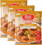 Rasoi Magic Spice Mix for Malai Kofta, 50g | Ready-to-Cook | No Added Preservatives or Artificial Colours | Delicious Restaurant-Style Taste in 15 Minutes | Easy Cooking | Pack of 3