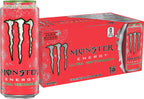 Monster Energy Ultra Watermelon, Sugar Free Energy Drink, 16 Ounce (Pack of 15) | Pack of 15