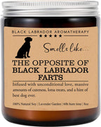 Black Labrador Candle, Black Labrador Funny Dog Gift, Black Labrador Mom, Black Labrador Dog Candle, Birthday Gift, Black Labrador Owner Gift, Dog Lovers Gift, Black Labrador Parents Day Gift