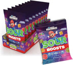 MrBeast Feastables Sour Boosts Gummy Candy, 12 Count, Limited Edition for The Super Mario Galaxy Movie, 4.5oz Each