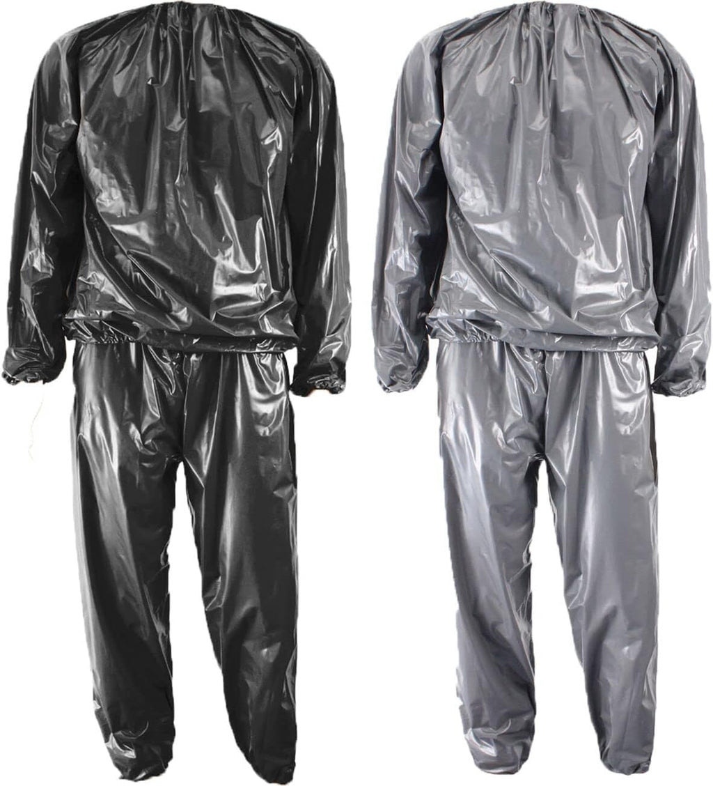 Swibow Heavy Duty Sauna Suit Men Women Weight Loss Exercise Slim Gym Fitness Workout Anti-Rip Sweat Sauna Suits