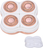 Hair Remover Replacement Head, 2. 4x2. 4x0. 8in Abs Electric Hair Remover Body Shaver Machine Head, Electric Shaver for Women with Versatile Use for Travel or Bath Time