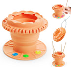 Paint Brush Cleaner Tool Collapsibowl With Pallet And Organizer, Collapsible Acrylic Watercolor Portable Paintbrush Rinse Cup, Art Crafts Painting Brush Washing Station