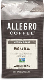 Allegro Coffee Mocha Java Whole Bean Coffee, 12 oz