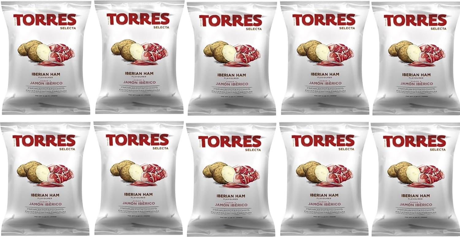 Selecta Potato Chips (10 Pack, Iberian Ham)