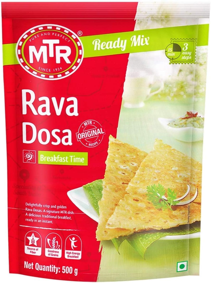 MTR Rava Dosa Mix - 500g - Pack of 2