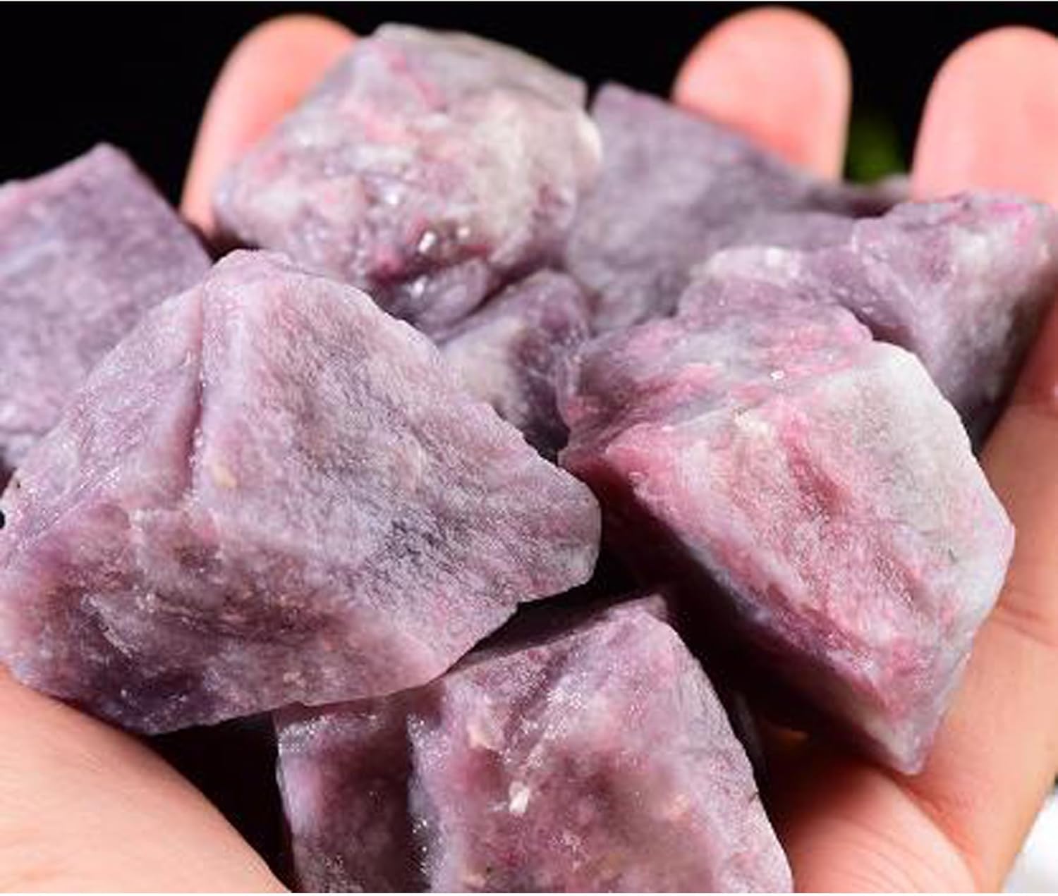 Natural Plum Blossom Tourmaline Raw Stone, Crystal Raw Stone Crushed Stone, Aromatherapy Expanding Fragrance Stone, Fish Tank Flower Pot Decoration Demagnetized Crystal Crushed Stone