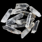 1.1lb Large Raw Clear Quartz Points, Bulk Natural Clear Quartz Crystals - Rough High Energy Quartz Crystal for Cabbing, Decoration, Polishing, Wire Wrapping, Wicca & Reiki Crystal Healing