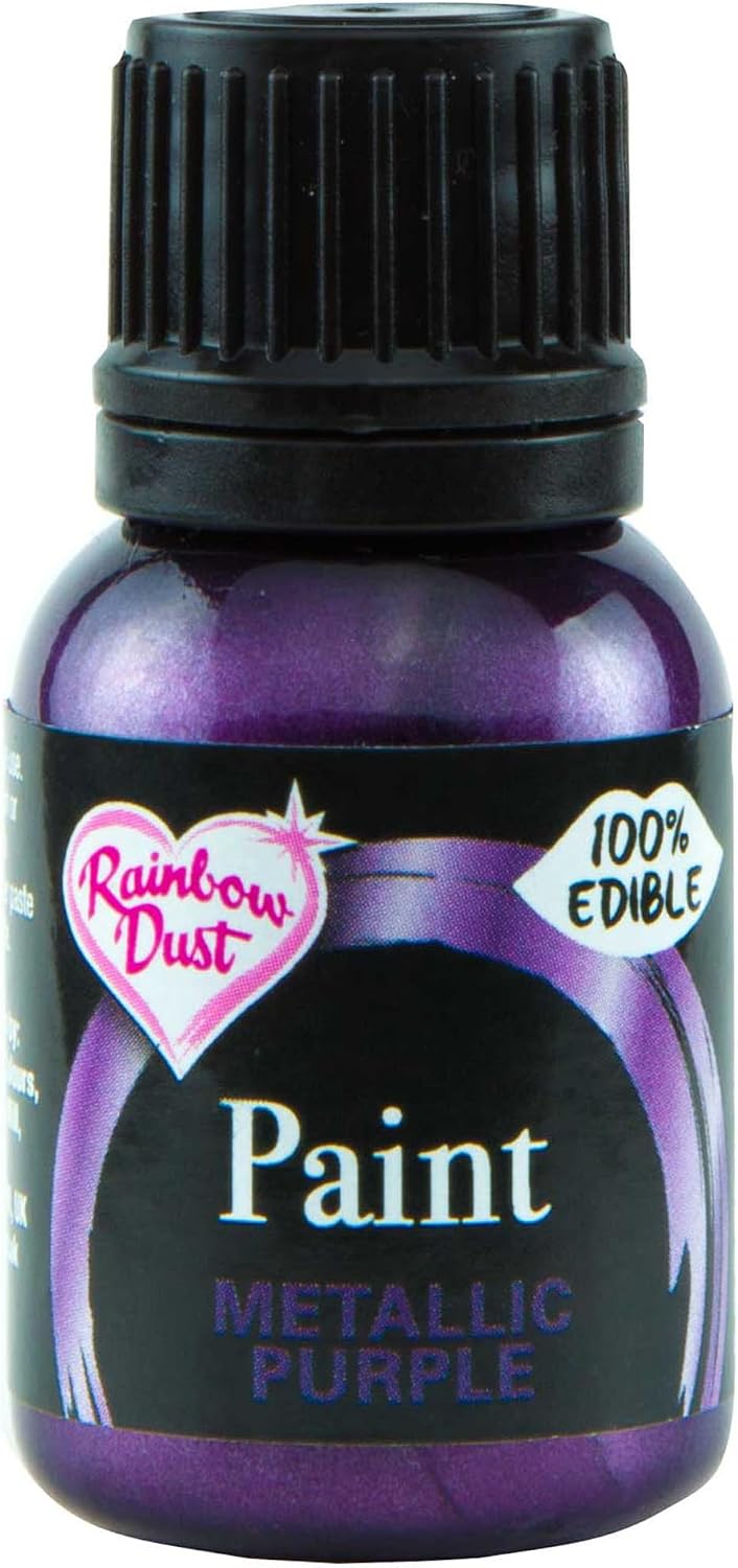 Rainbow Dust Metallic Paint Purple