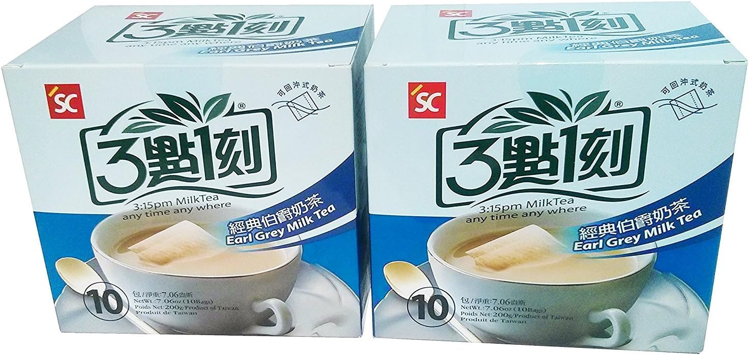 3:15pm Milk Tea - Earl Grey Flavor, 7.06 Oz (Pack of 2)