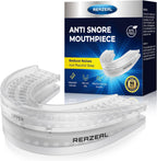 Anti Snore Mouthpiece – Adjustable Intraoral Device Designed to Help Reduce Snoring for Adults (18+) with Retainer Case (Clear)