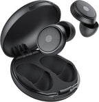 Ear Plugs for Sleeping Noise Cancelling -45dB, Soft and Reusable Silicone Hearing Protection Earplugs with 8 Eartips and Carrying Case, for Sleeping, Concert, Working, Studying, Traveling (Black)