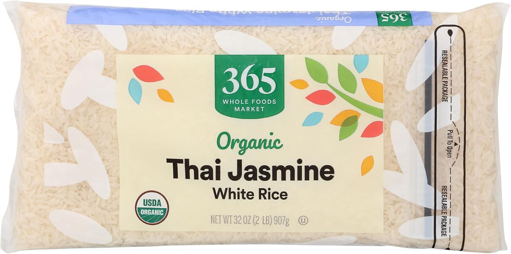 365 by Whole Foods Market, Organic Jasmine Thai White Rice, 32 Ounce