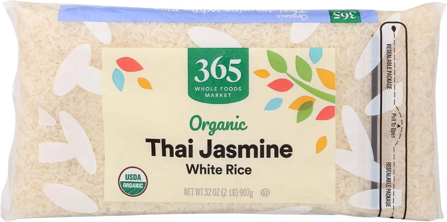 365 by Whole Foods Market, Organic Jasmine Thai White Rice, 32 Ounce