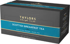 Taylors of Harrogate Scottish Breakfast Black Tea Individually Wrapped Bags, 100 Count (Pack of 1), Strong, malty and full, Caffeinated, Enjoy Hot or Iced, 100 Teabags