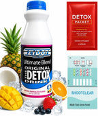 Zydot Detox Drink Same Day Kit with Herbal Pills and 6 Panel Test - Quickly Cleanse and Detox Body - 16 oz