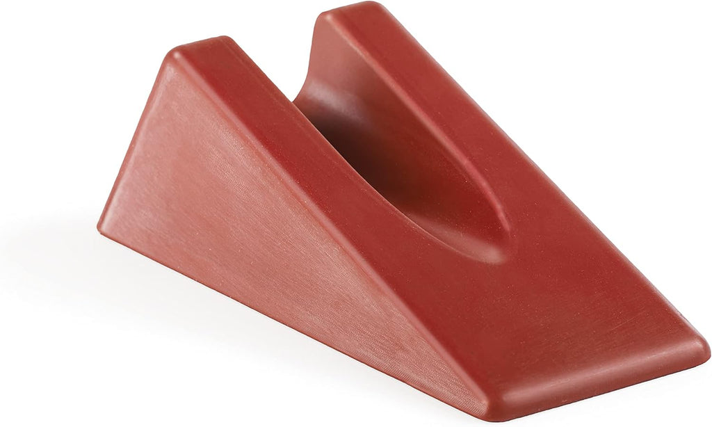 OPTP Mobilization Wedge – Compact and Comfortable Wedge for Spine and Extremity Mobilizations – 1” Molded Groove and Non-Slip Rubber Design
