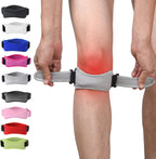 Patella Tendon Knee Strap, Knee Pain Relief for Torn Meniscus ACL MCL Arthritis Tendonitis, Knee Brace Support for Working Out Weightlifting Squats Running Jumpers Tennis. （2 Pack）