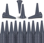 2.5mm Disposable Ear Specula Tips for Universal Otoscopes – Compitible with W-E-L-C-H A-L-L-Y-N, K-a-W-e, RIES'TER, H.E.I.N.E| Plastic Replacement Covers | Gray | Pack of 100