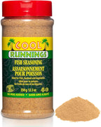 Cool Runnings Fish Seasoning 350g - Authentic Caribbean Spice Blend for Grilled, Baked, and Fried Fish, Ideal for Enhancing Seafood Dishes