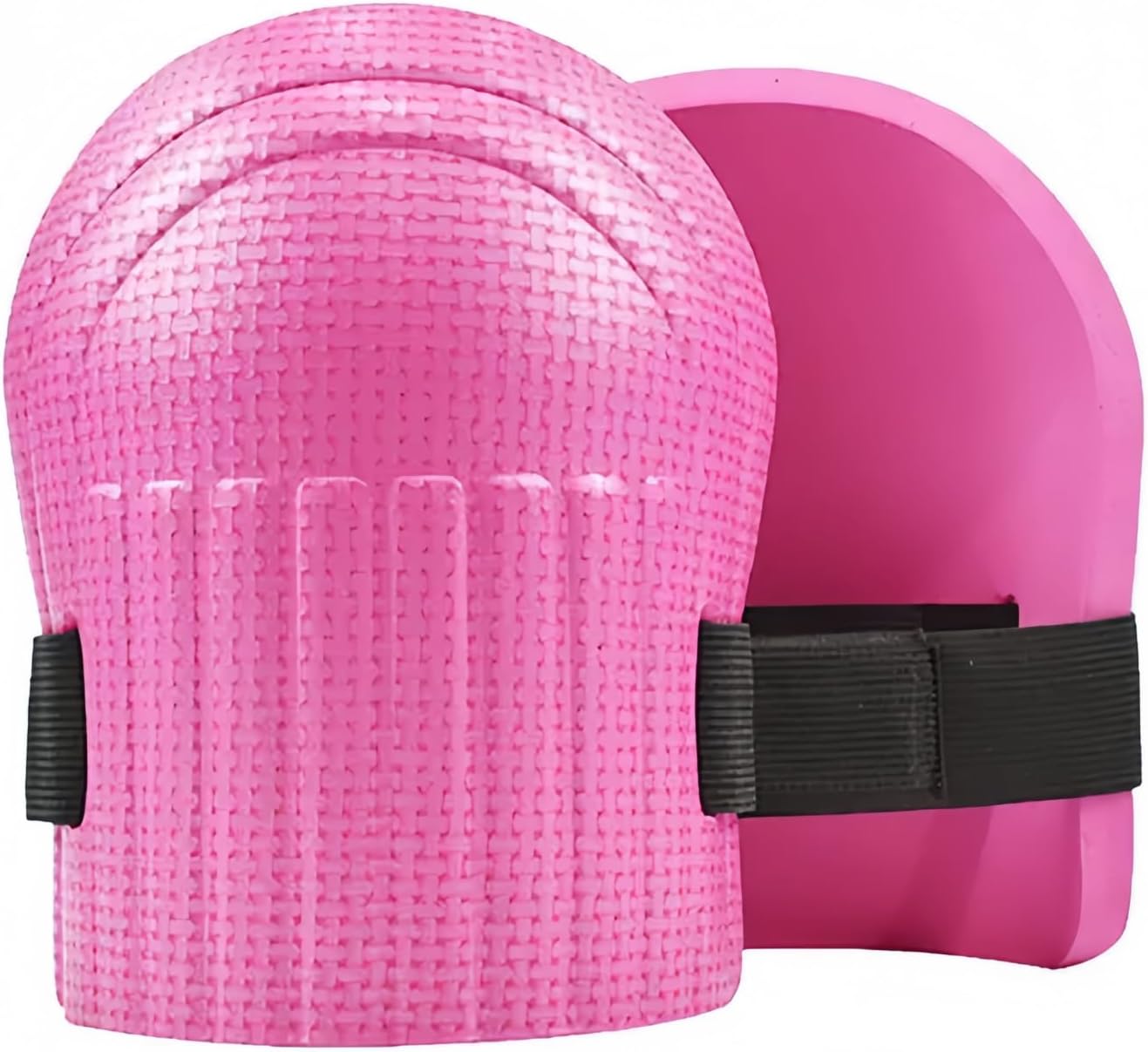 Gardening Knee Pads for Women and Men - Lightweight Waterproof Foam, and Easy Fit Knee Pads for Gardening with Adjustable Hook'n'Loop Straps - Perfect Womens for Work (Pink)