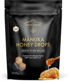Mount Somers UMF 15+ Manuka Honey Drops - 26pcs Soothing Throat Lozenges from New Zealand, Natural Relief for Sore Throats