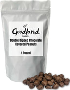 Double Dipped Peanuts Milk Chocolate Covered Peanuts (1 Pound) Wholesale Bulk Candy, Snack Nuts