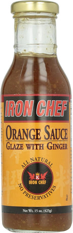 Iron Chef Orange Ginger Sauce, 15 oz