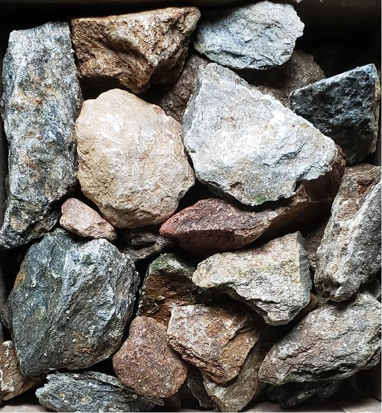 Natural Soapstone Sauna Rocks – 20 lb Heat-Retaining Sauna Stones for Heater, Steam Room & Spa Use – Durable, Authentic & All-Natural | Southern Oregon Soapstone