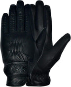 AK Classic Real Soft Touch Full Grain Leather Horse Ridding Gloves AKRS-8045