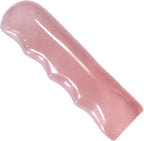 Rose Quartz Pro Grip Crystal Massage Wand ~80 x 20mm