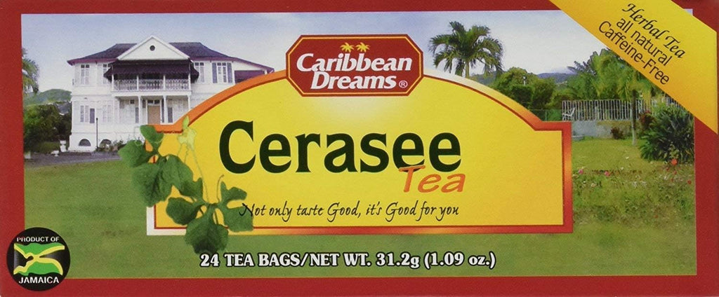 Caribbean Dreams Cerasee Tea, 20 Tea Bags, Herbal Tea, Caffeine Free