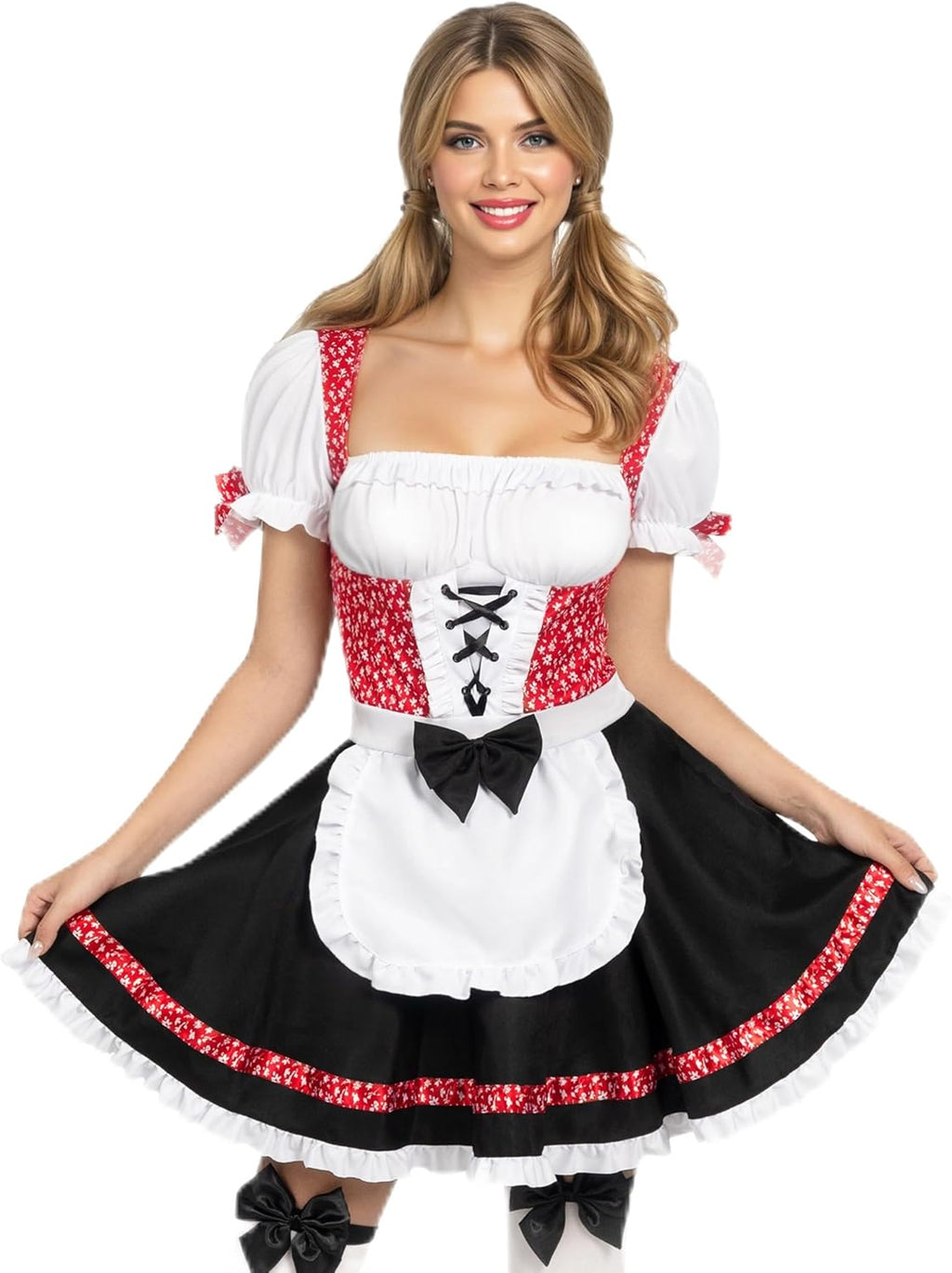 Spooktacular Creations Women Oktoberfest Costume, Dirndl Dress German Beer Girl Outfits for Halloween Party Beer Carnival
