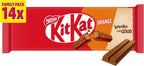 KitKat Fingers Original 14x20g, 289g, A delicious chocolate bar of 2 fingers of crispy wafer biscuit covered with smooth milk chocolate
