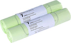 The Caddy Company 7 Litre Tie Handle Compostable Kitchen Caddy Liners, 100 Bags, Green,21 x 10 x 5 cm