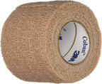3M Coban Self-Adherent Wrap, Self Adherent Wrap Used to Secure Dressings and Other Devices, Compress or Protect Wound Sites and Immobilize Injuries, Tan, 2" x 5 yds, Each