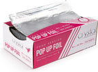 Crystal by crystalware FPU9103000B Premium Aluminum Foil Pop Up Sheets, 9" x 10.75" 500 Sheets