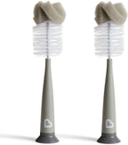 Munchkin® Sponge™ Bottle Brush, Modern Design, 2 Pack, Grey