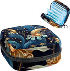 Sea Slug Sanitary Napkin Storage Bag, Tampons Collect Holder Purse, First Period Kit for Girls Women, Pad Bag for Period for School