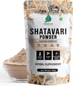 VEDAPURE Organic Shatavari Powder 100% Pure Root 3.53 oz (Asparagus Racemosus) Ayurvedic Herbal Supplement Natural Adaptogenic Herb Vegan, Gluten Free, Non-GMO Certified USDA