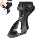 AFO Foot Drop Brace, Ankle Foot Orthosis for Men Women, Drop Foot Postural Correction Brace with Inflatable Airbag Lining, Can Be Worn with Shoes, for Recovery of Stroke Hemiplegia, [LEFT-XL]