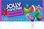 JOLLY RANCHER Filled Pops Assorted Fruit Flavored Candy Box, 56 oz (100 Pieces)