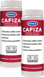 Urnex Cafiza Professional Espresso Machine Cleaning Powder 566 grams (2 Pack) - Made in USA
