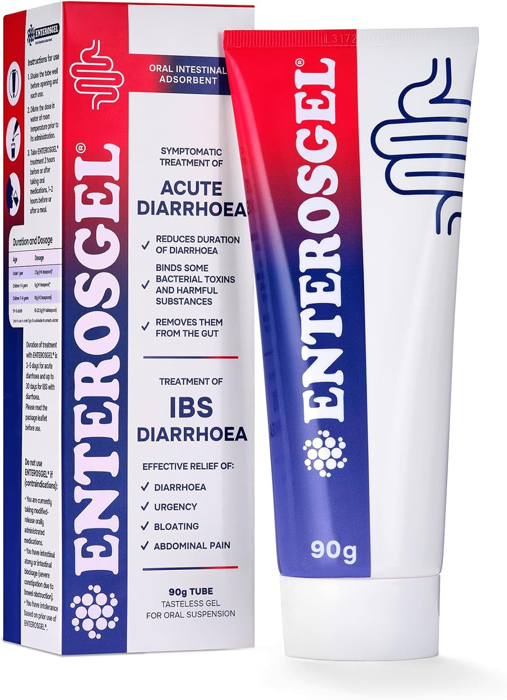 Enterosgel Tube 90 G Detoxification