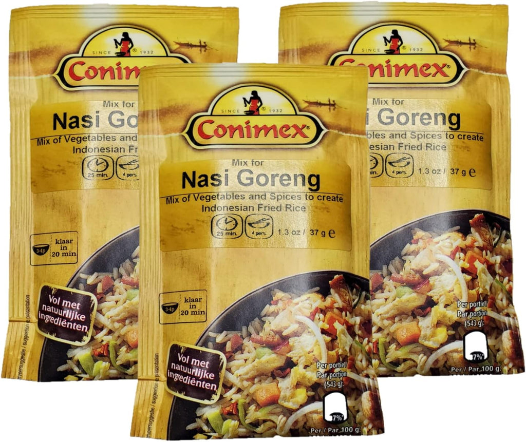 Conimex Nasi Goreng Mix 39G (mix for indonesian Nasi Goreng dish) [PACK OF 3]