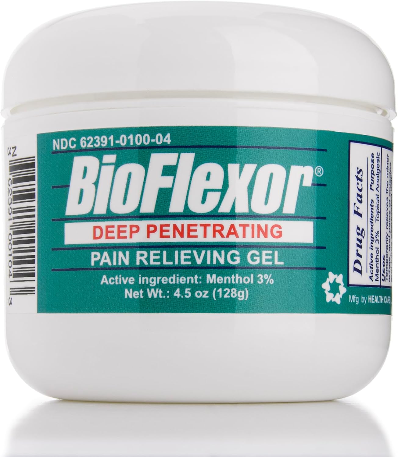 Deep Penetrating Gel 4.5oz, Temporarily relieves the Minor Aches and Pains associated with Simple backache, Arthritis,strains, Bruises, and sprains