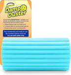 Scrub Daddy Damp Duster, Magical Dust Cleaning Sponge, Dusters for Cleaning, Venetian & Wooden Blinds Cleaner, Vents, Radiator, Skirting Boards, Mirrors, Dust Brush Tools, Home Gadgets, Light Blue